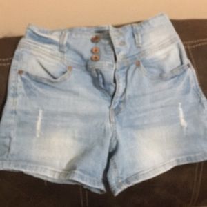 high waist shorts